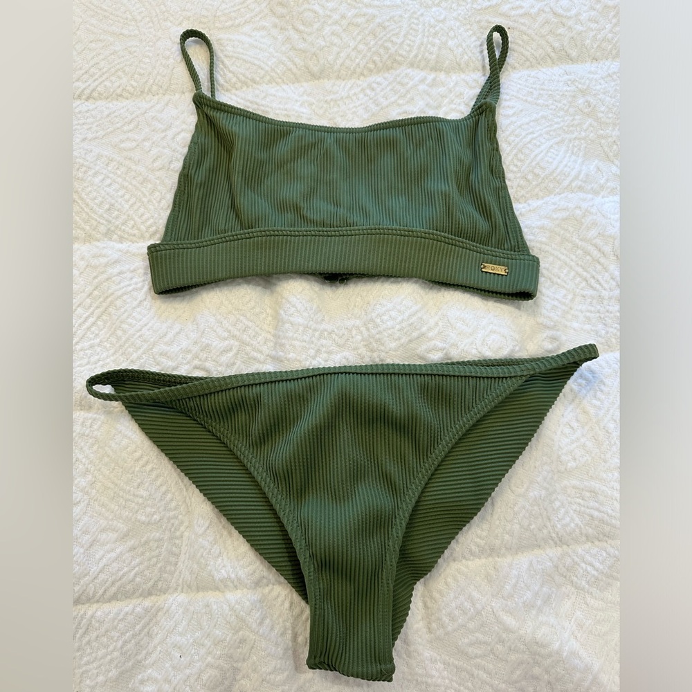 ROXY Sage Green Bikini Sz XS